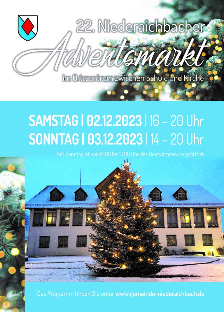 Plakat Adventsmarkt