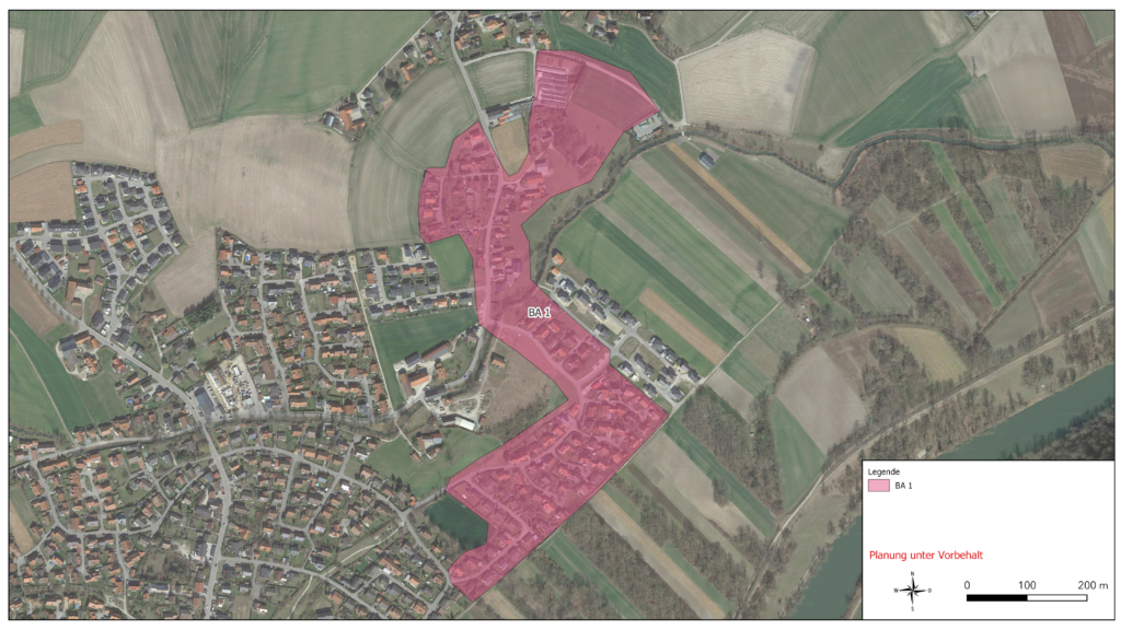 Beratungsphase für Anschlüsse an das Nahwärmenetz der Renergiewerke Niederaichbach läuft 1 Karte Bauphase 1