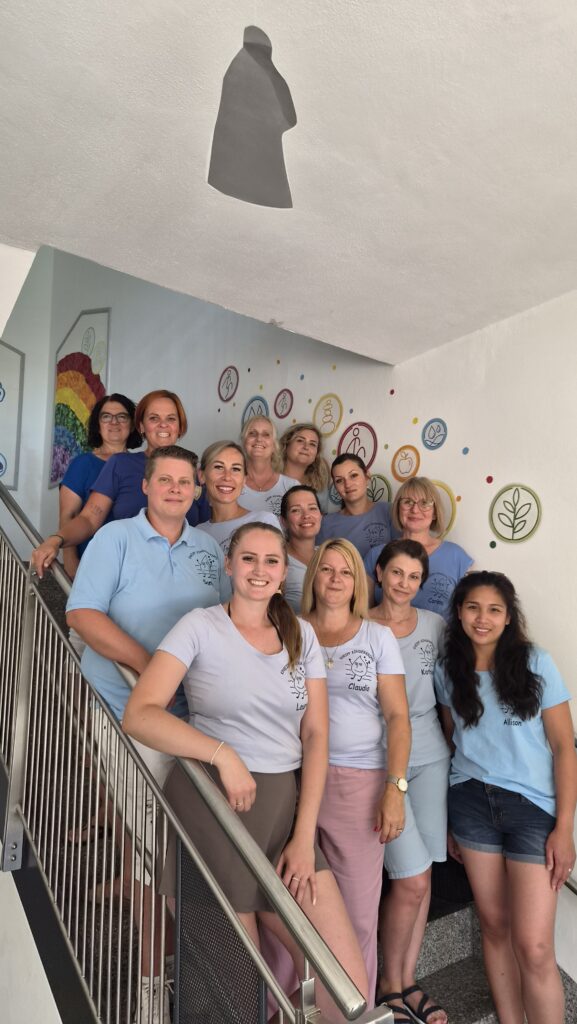 Teamfoto Kinderkrippe
